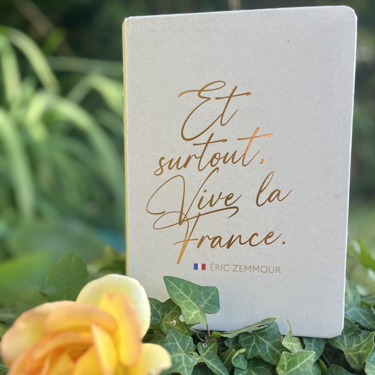 carnet A5 "Et surtout, Vive la France"