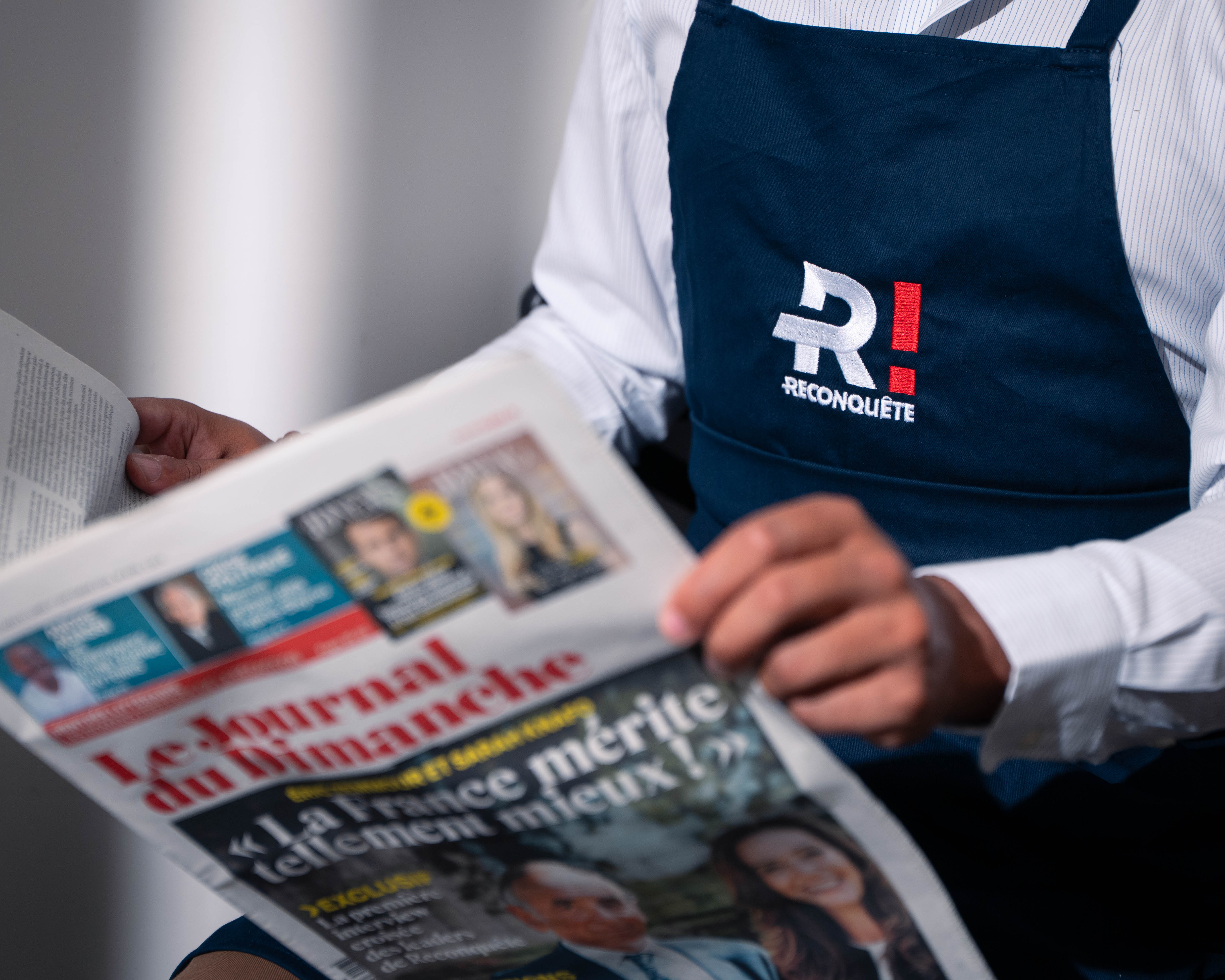 Tablier de cuisine Reconquête!