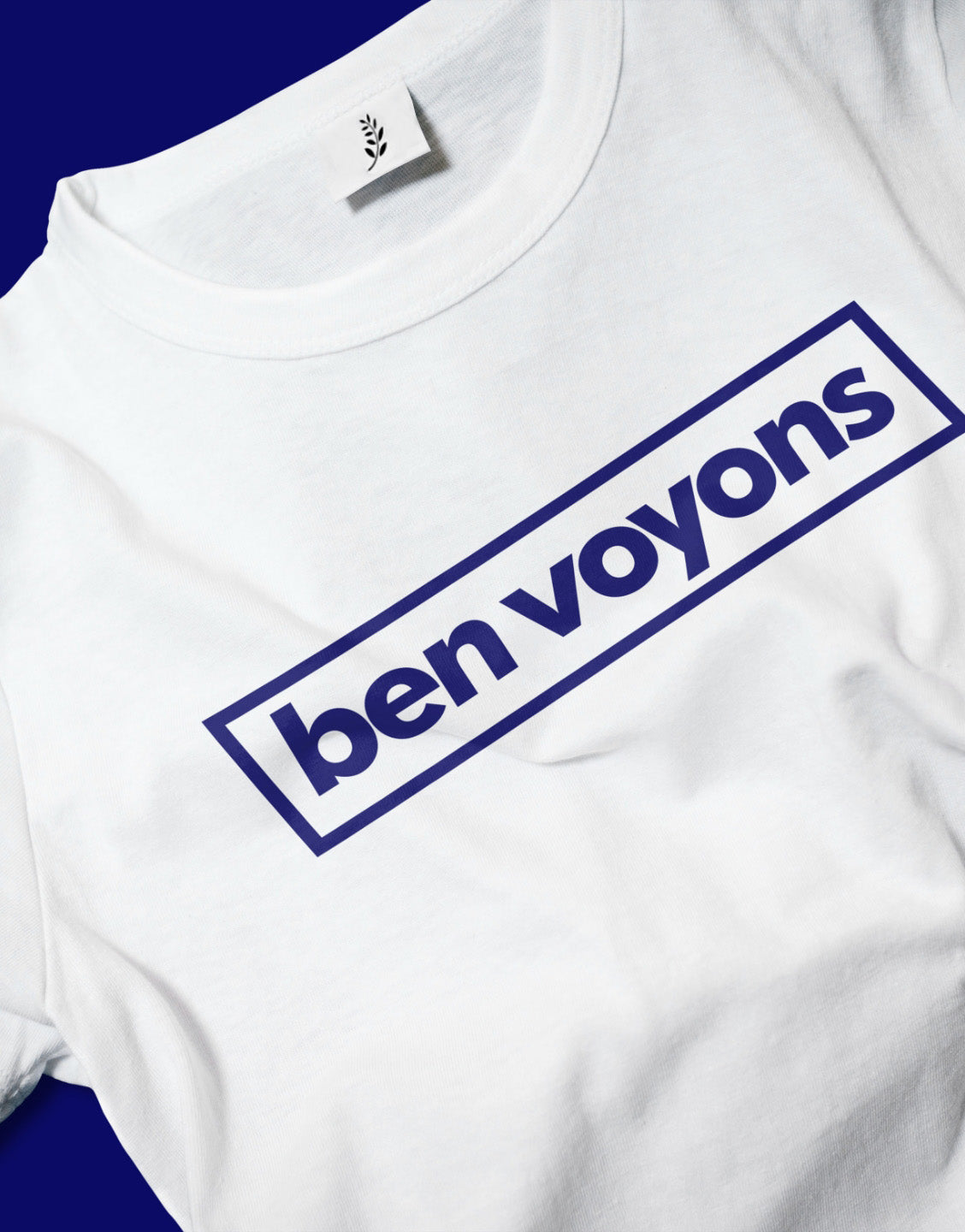 T-shirt blanc Ben Voyons